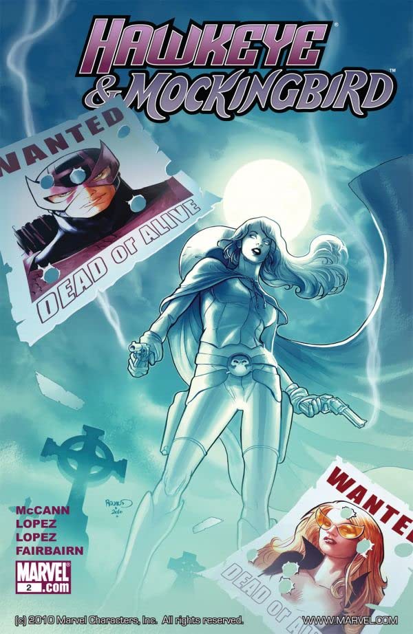 Hawkeye & Mockingbird #2 cover