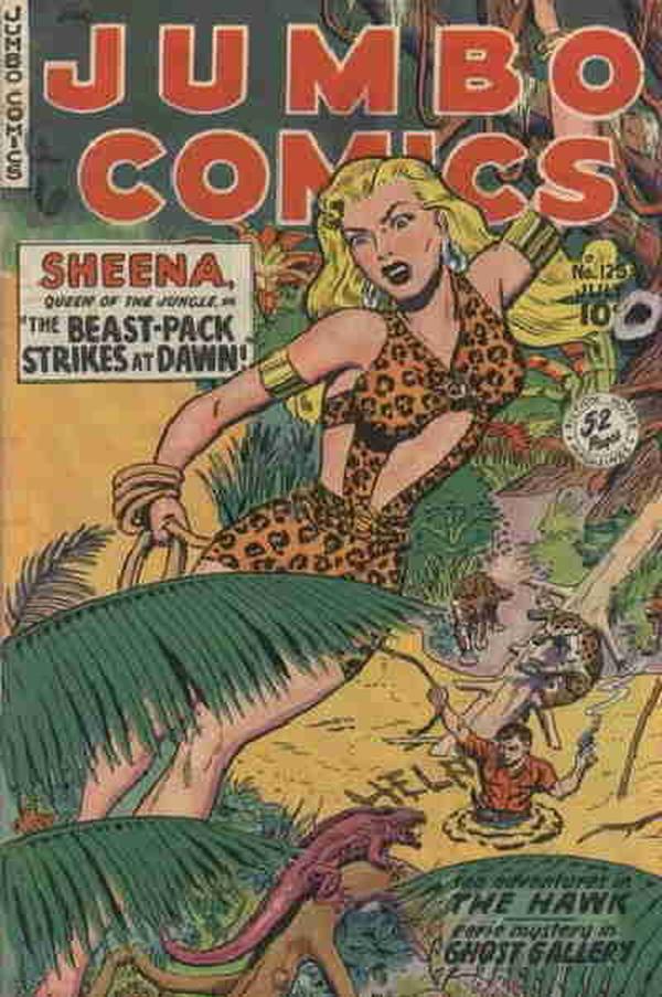 Jumbo Comics #125 cover