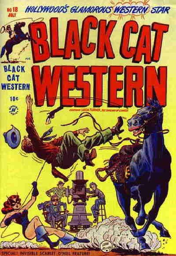 Black Cat Comics #18 cover
