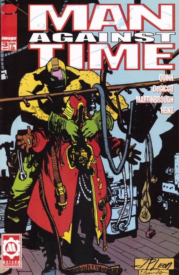 Man Against Time #3 cover