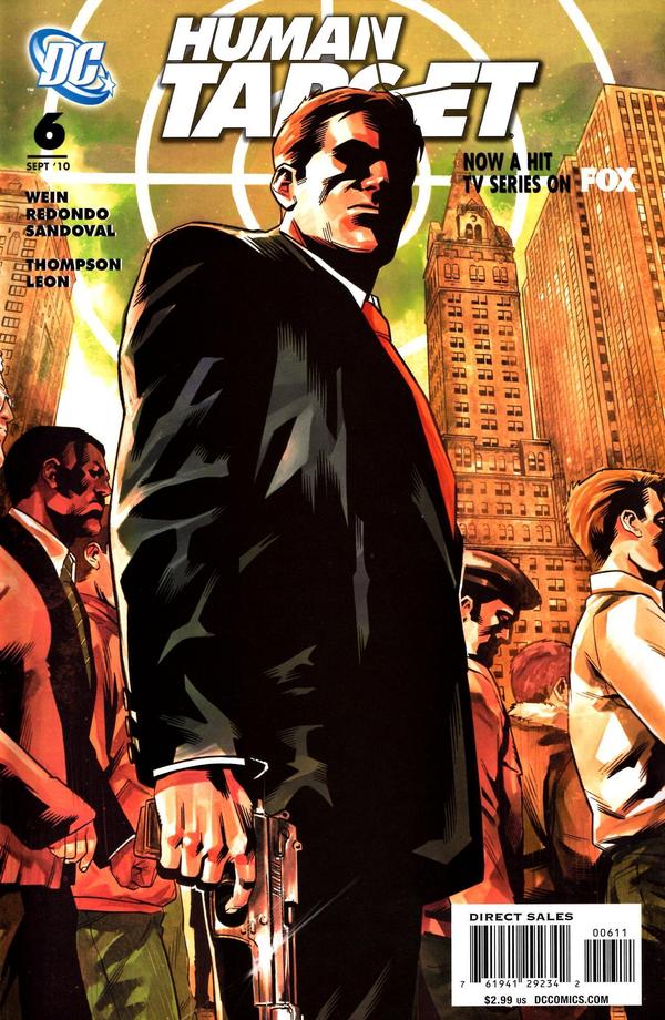 Human Target #6 cover