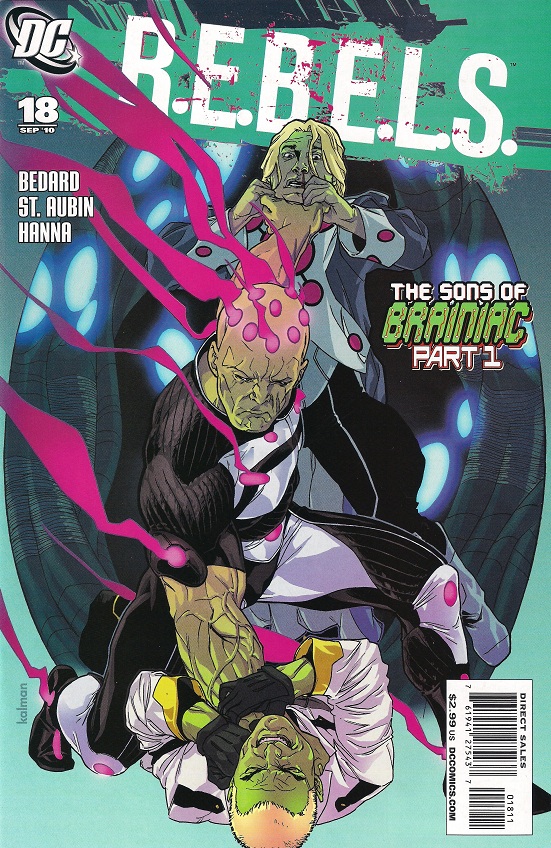 R.E.B.E.L.S. #18 cover