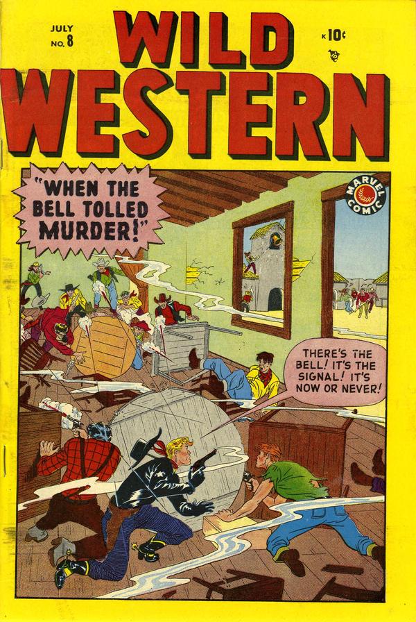Wild Western #8 cover