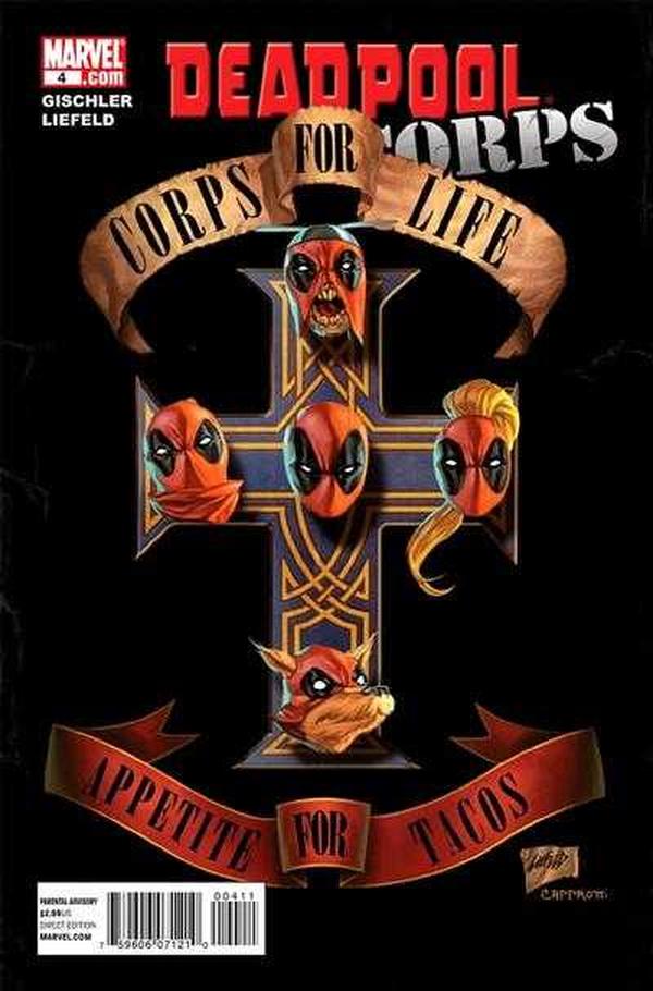 Deadpool Corps #4 cover