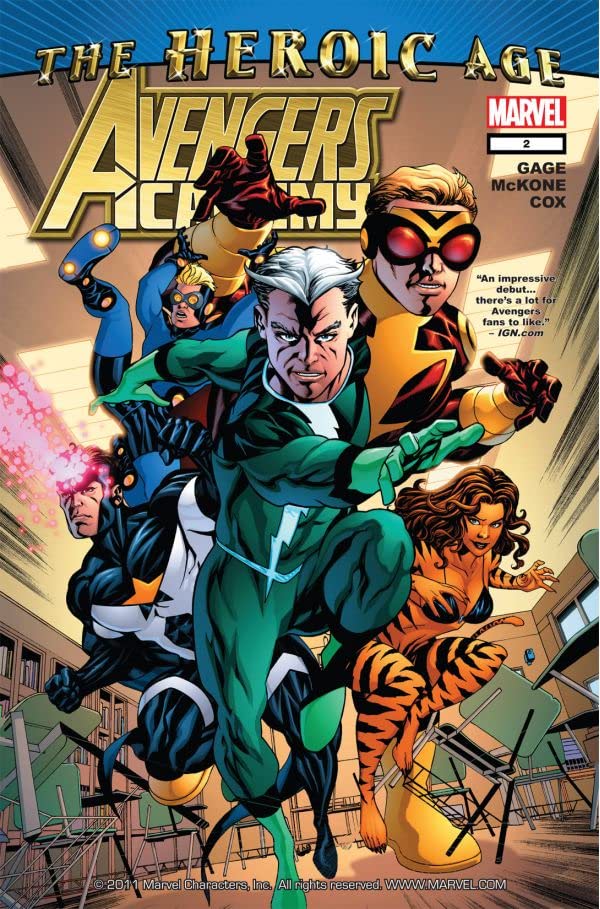Avengers Academy #2 cover