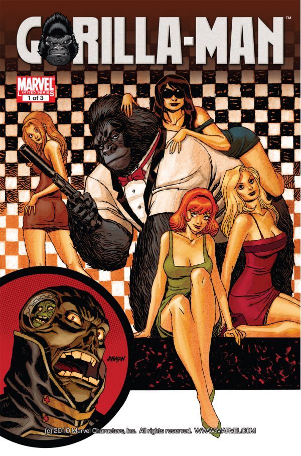Gorilla Man #1 cover