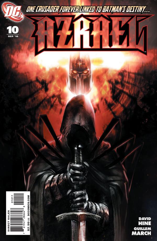 Azrael #10 cover