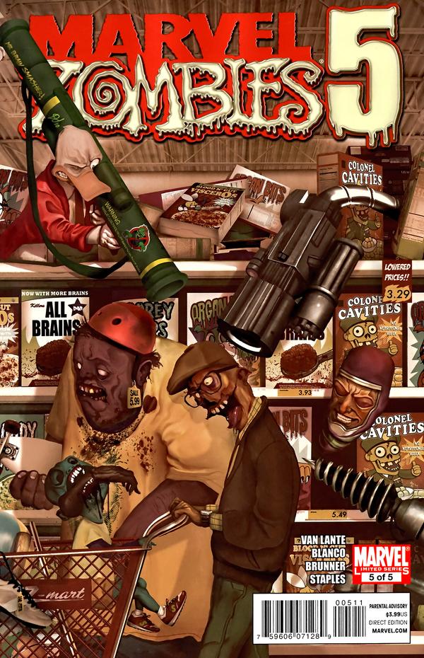 Marvel Zombies 5 #5 cover