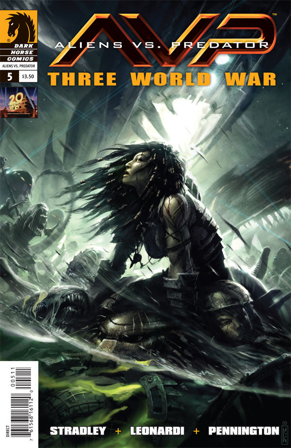 Aliens vs. Predator: Three World War #5 cover