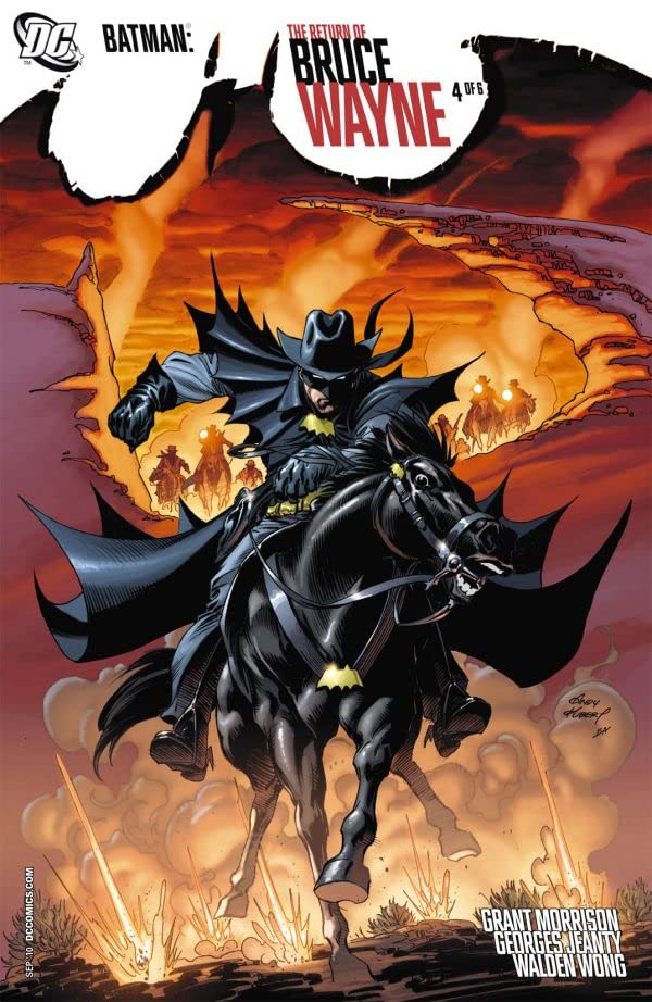 Batman: The Return of Bruce Wayne #4 cover