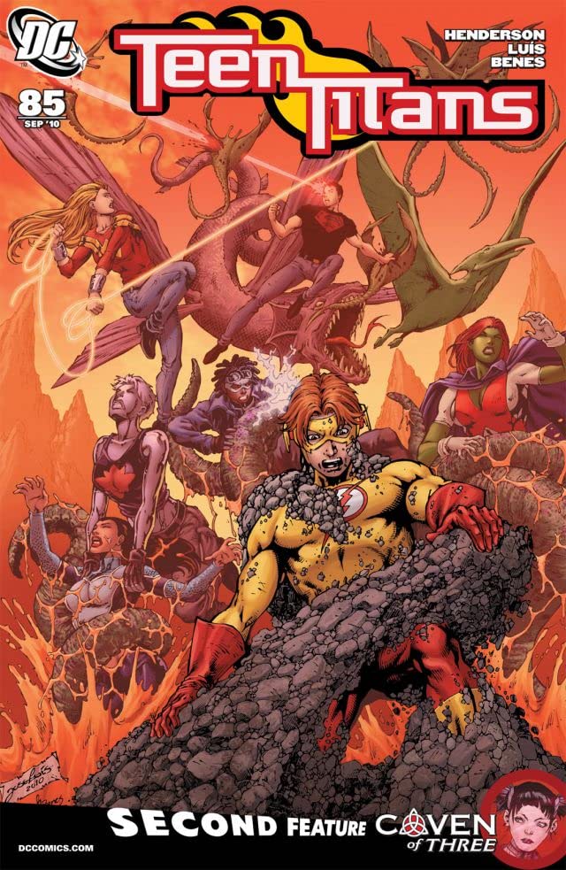 Teen Titans #85 cover