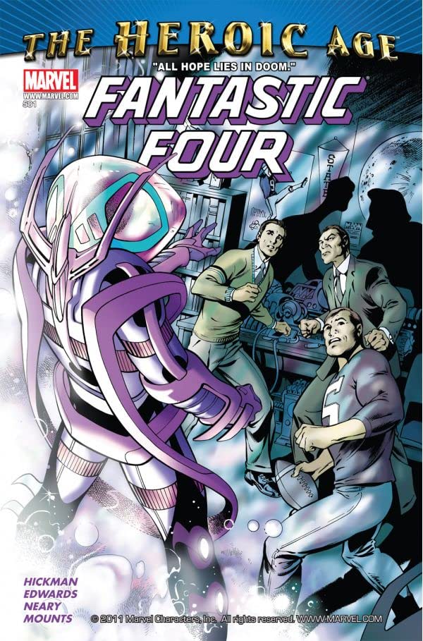 Fantastic Four #581 cover