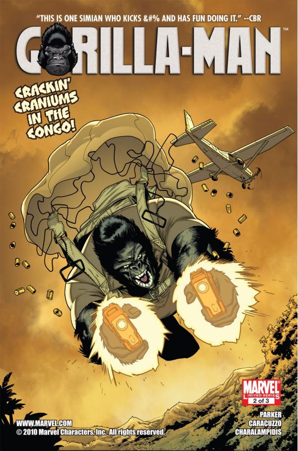 Gorilla Man #2 cover