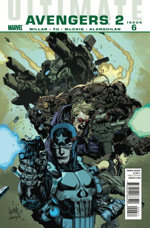 Ultimate Avengers #12 cover