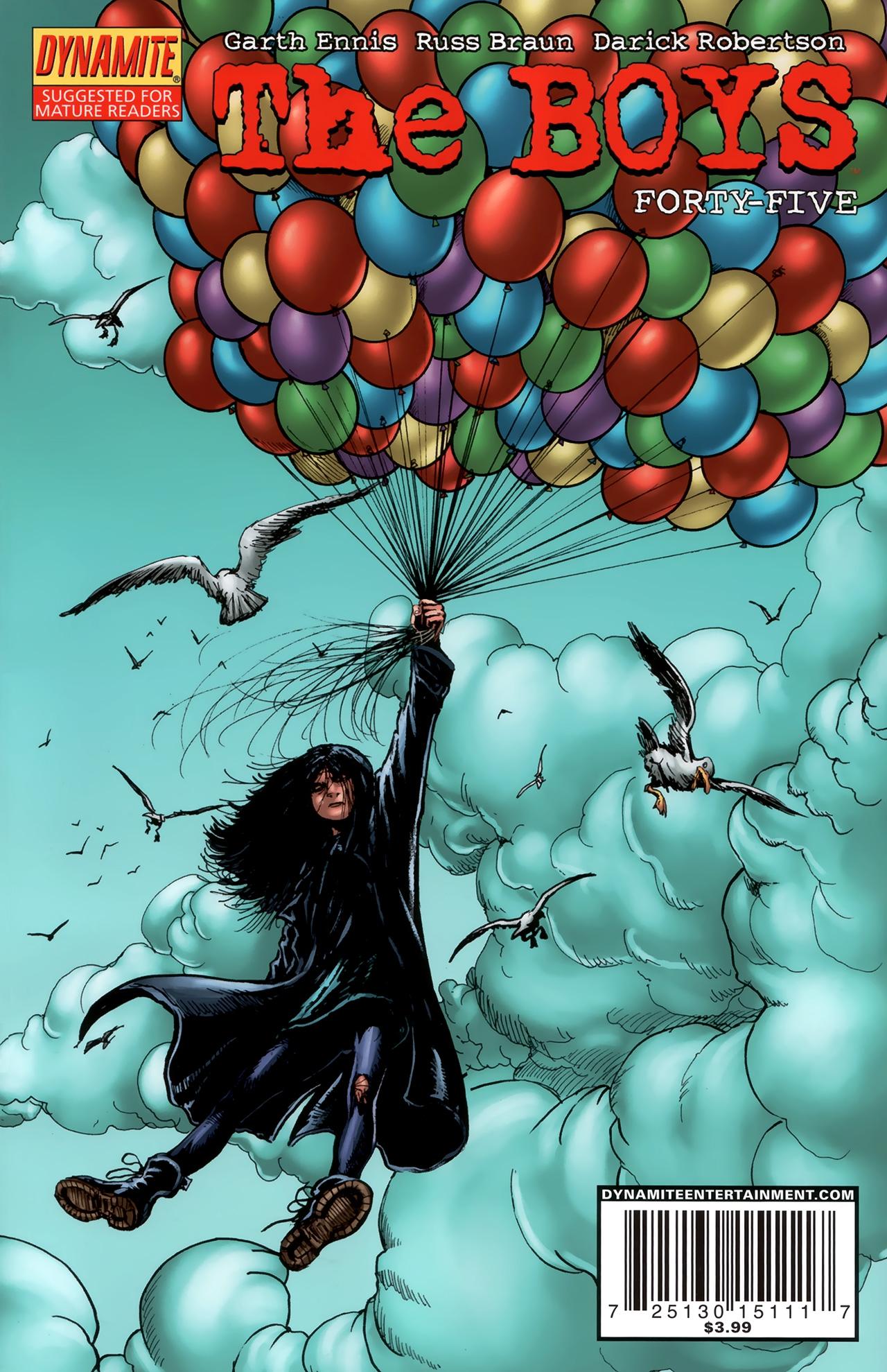 The Boys #45 cover