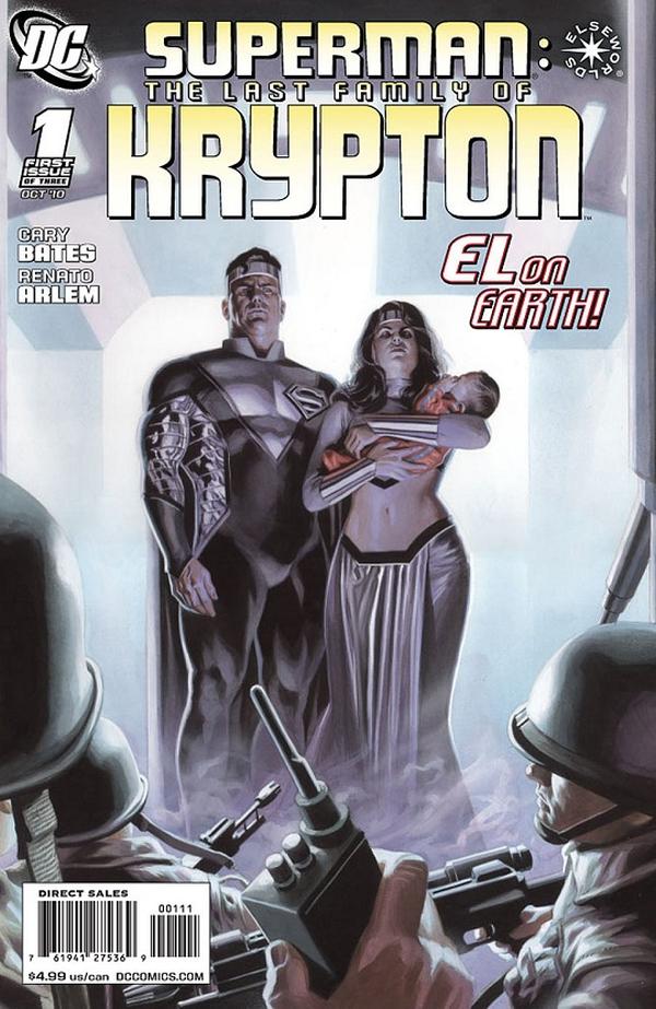 Superman: The Last Family of Krypton #1 cover