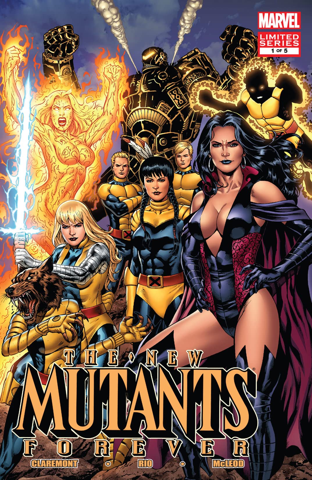 New Mutants Forever #1 cover