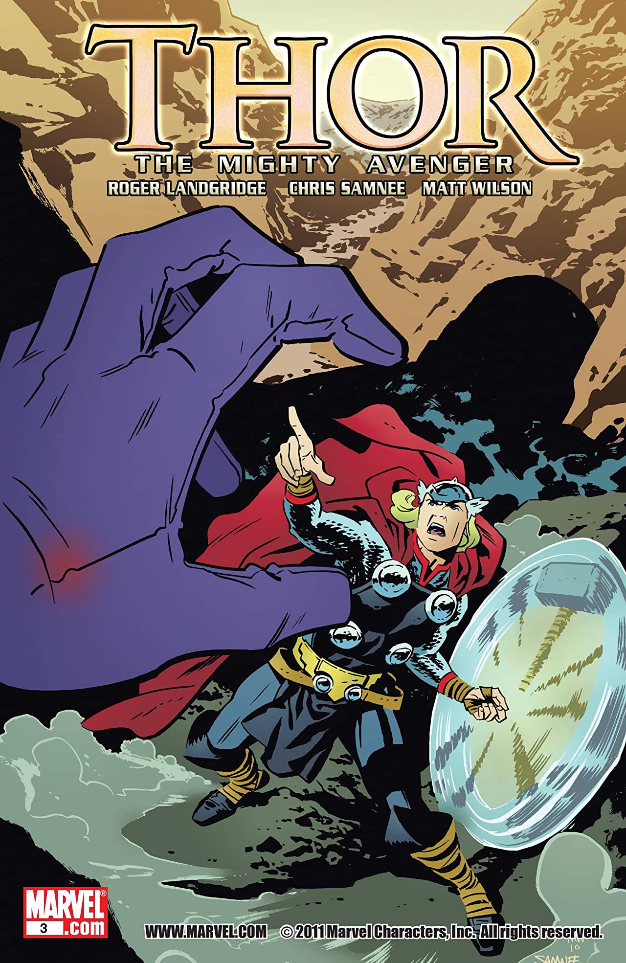 Thor the Mighty Avenger #3 cover
