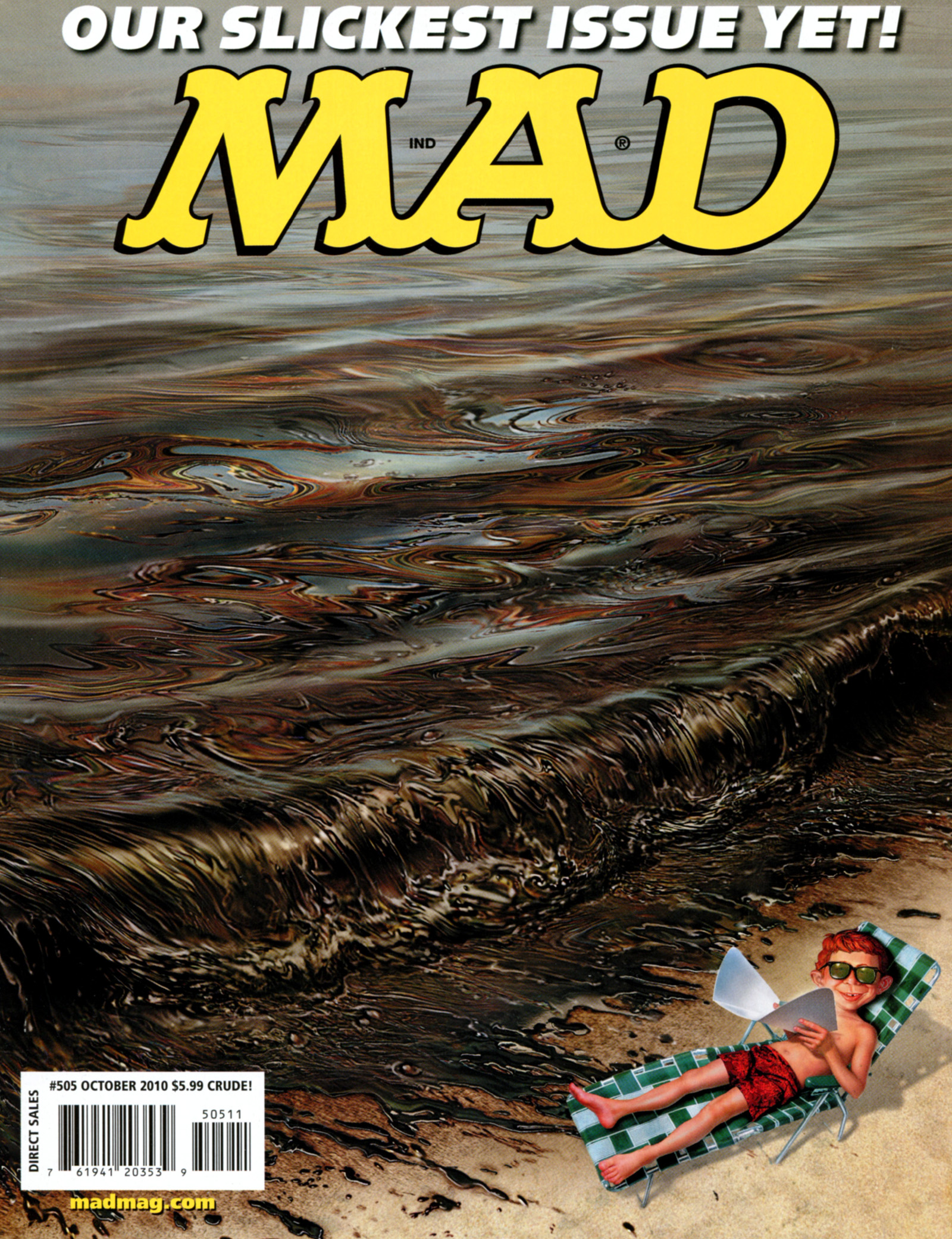 Mad #505 cover