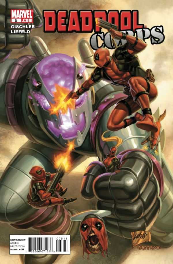 Deadpool Corps #5 cover