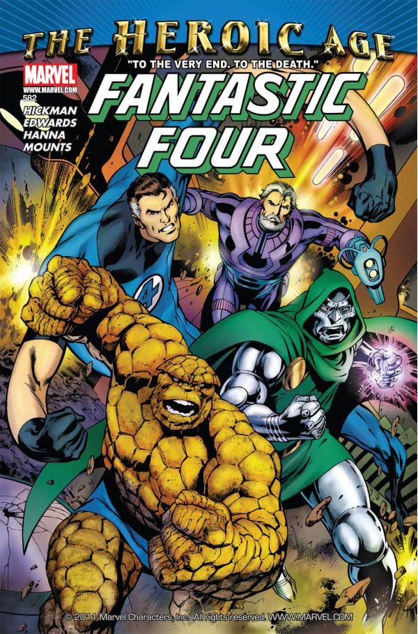 Fantastic Four #582 cover