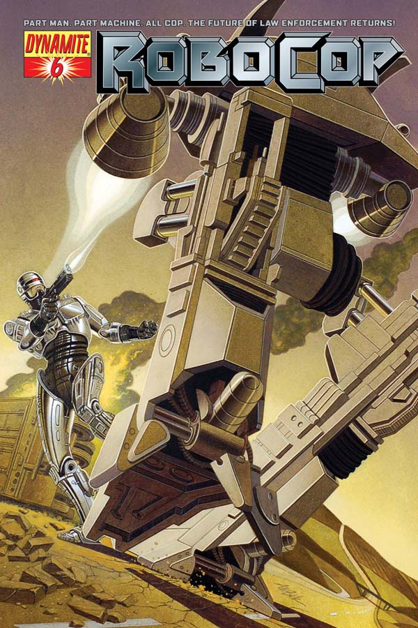 RoboCop #6 cover