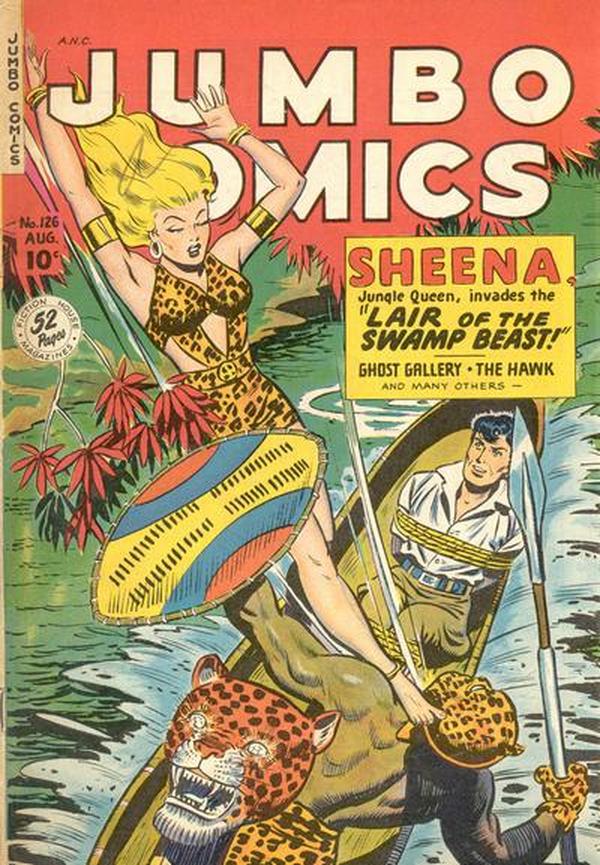 Jumbo Comics #126 cover