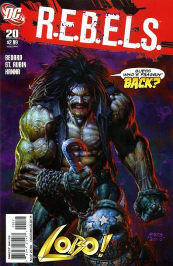 R.E.B.E.L.S. #20 cover