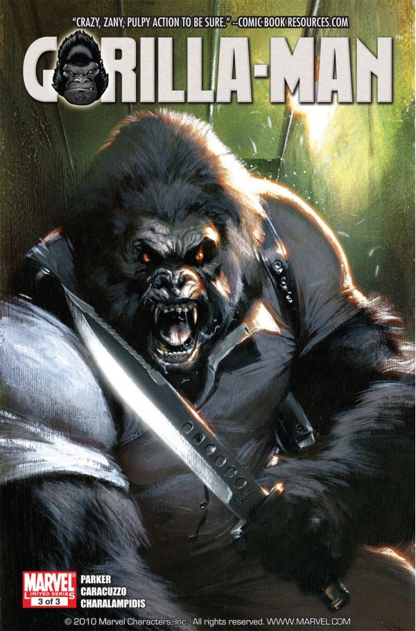 Gorilla Man #3 cover
