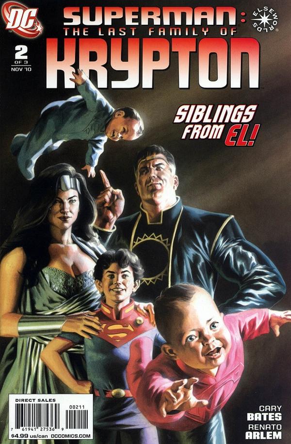 Superman: The Last Family of Krypton #2 cover