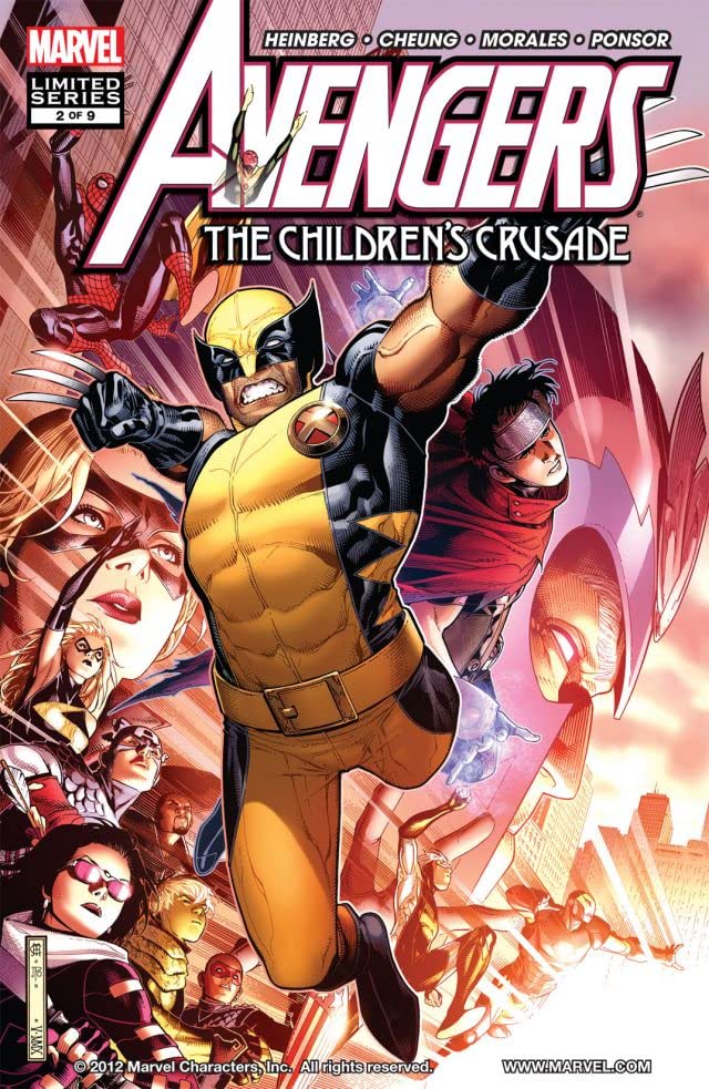 Avengers: The Children's Crusade #2 cover