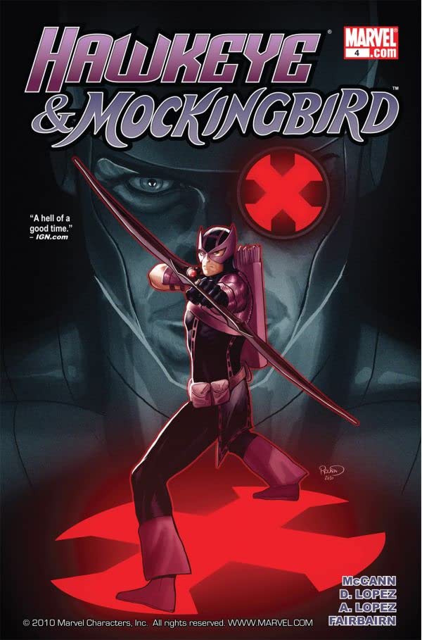Hawkeye & Mockingbird #4 cover