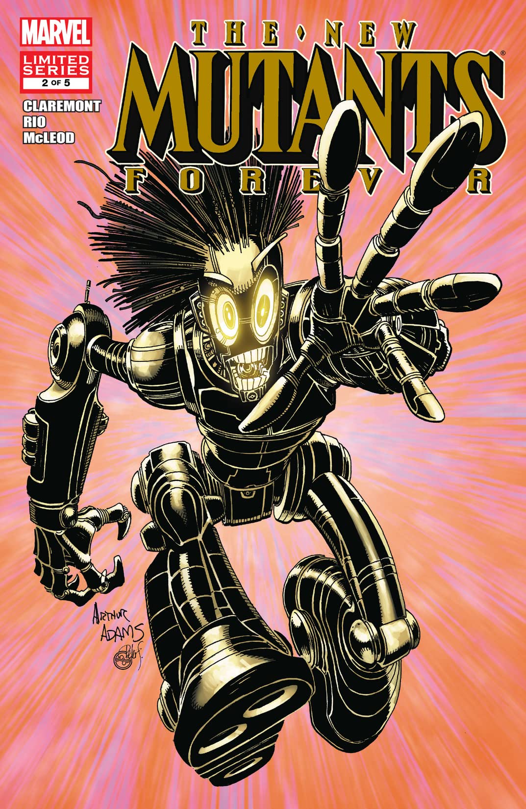 New Mutants Forever #2 cover