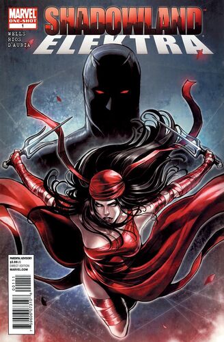 Shadowland: Elektra #1 cover