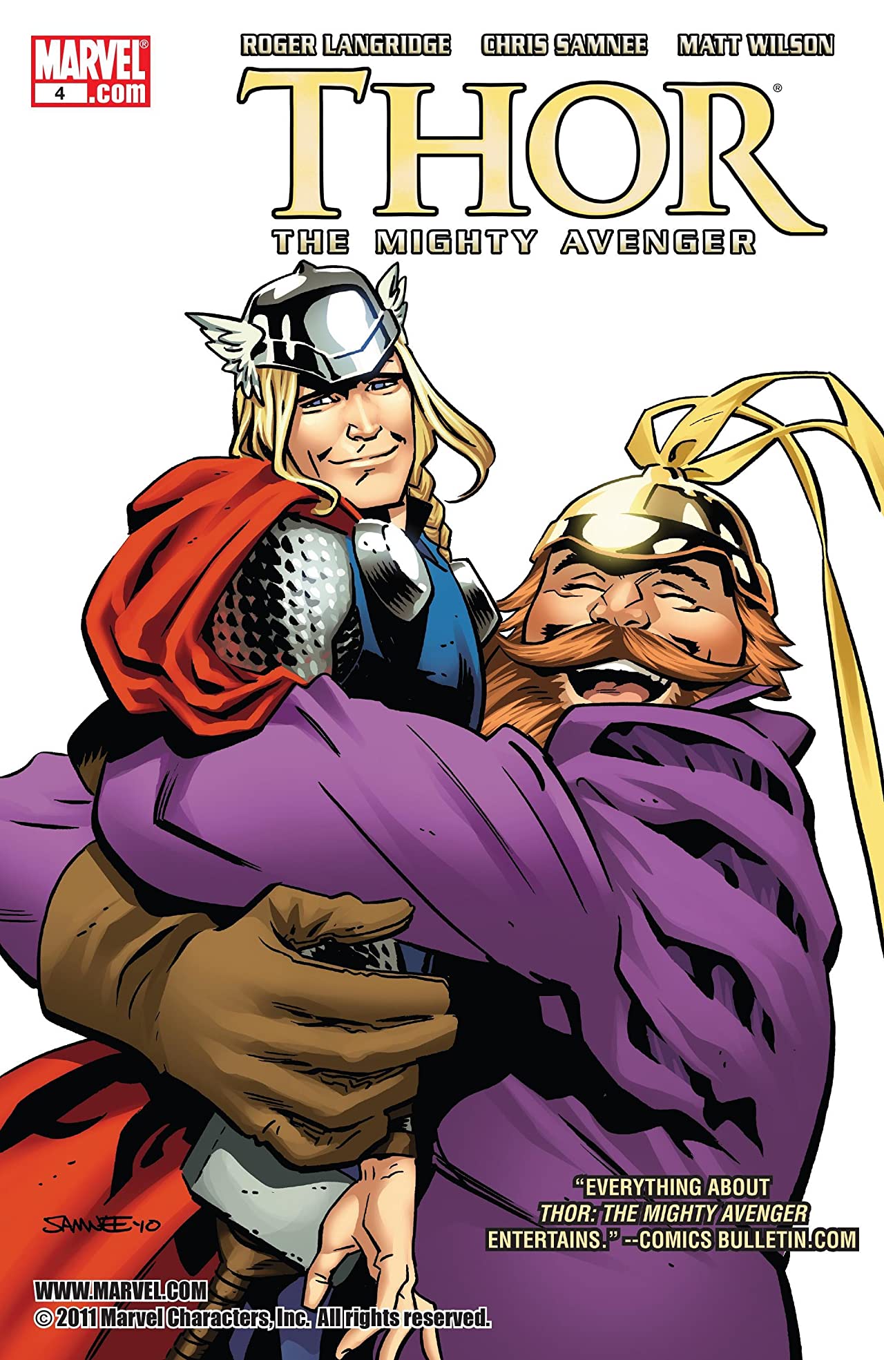 Thor the Mighty Avenger #4 cover