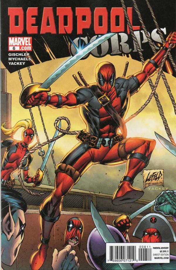 Deadpool Corps #6 cover