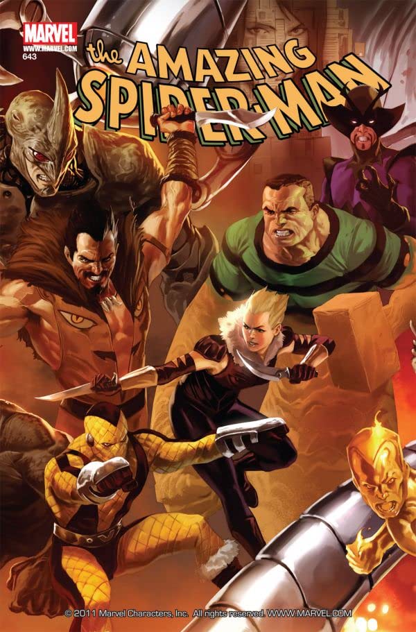 The Amazing Spider-Man #643 cover