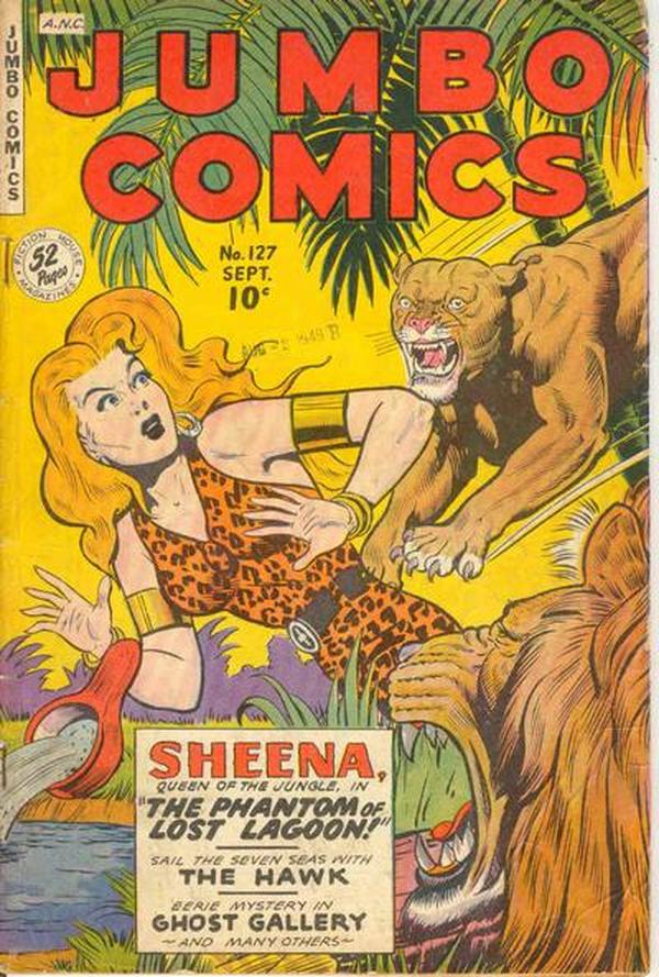 Jumbo Comics #127 cover