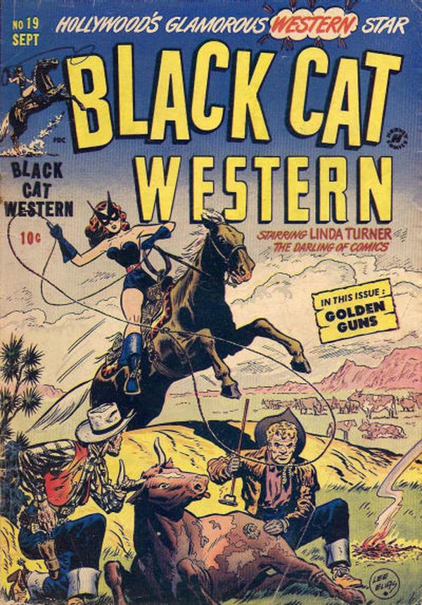 Black Cat Comics #19 cover