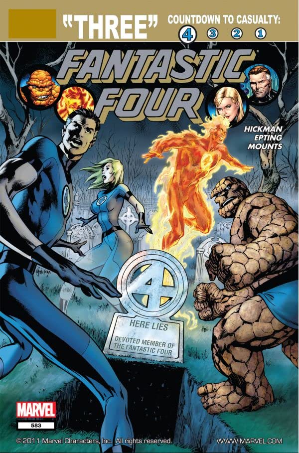 Fantastic Four #583 cover
