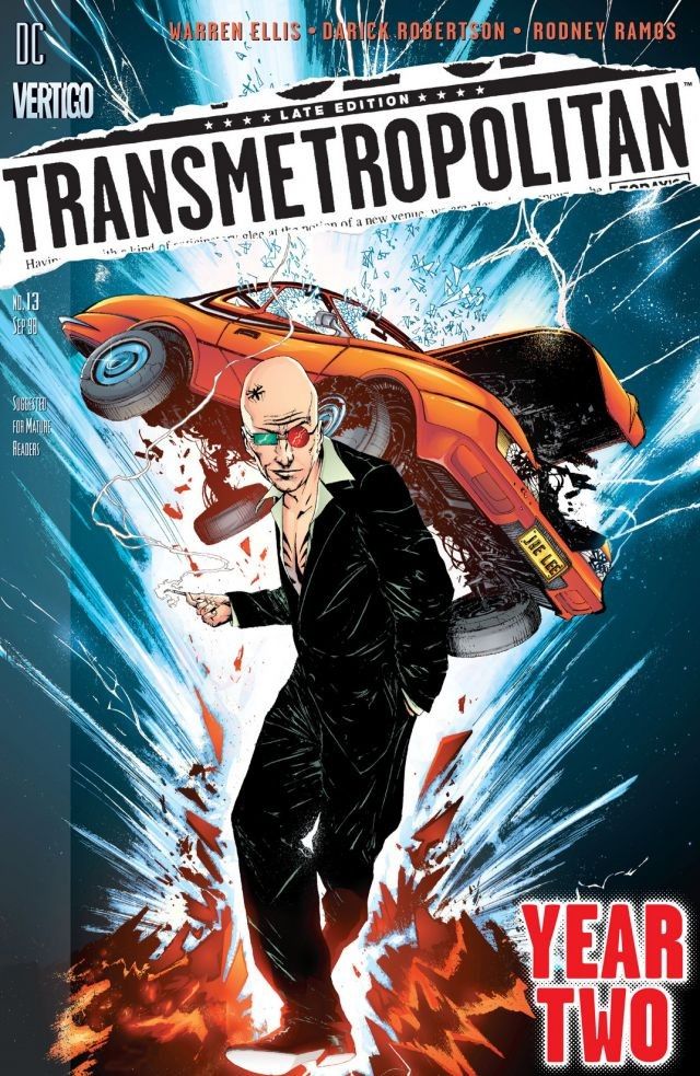 Transmetropolitan #13 cover