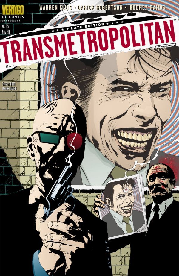 Transmetropolitan #15 cover