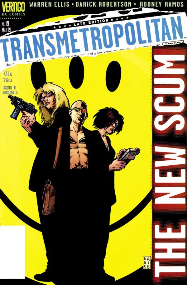 Transmetropolitan #19 cover