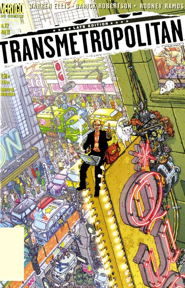 Transmetropolitan #22 cover