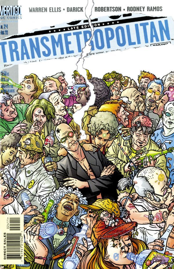 Transmetropolitan #24 cover