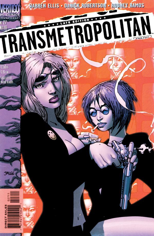 Transmetropolitan #27 cover