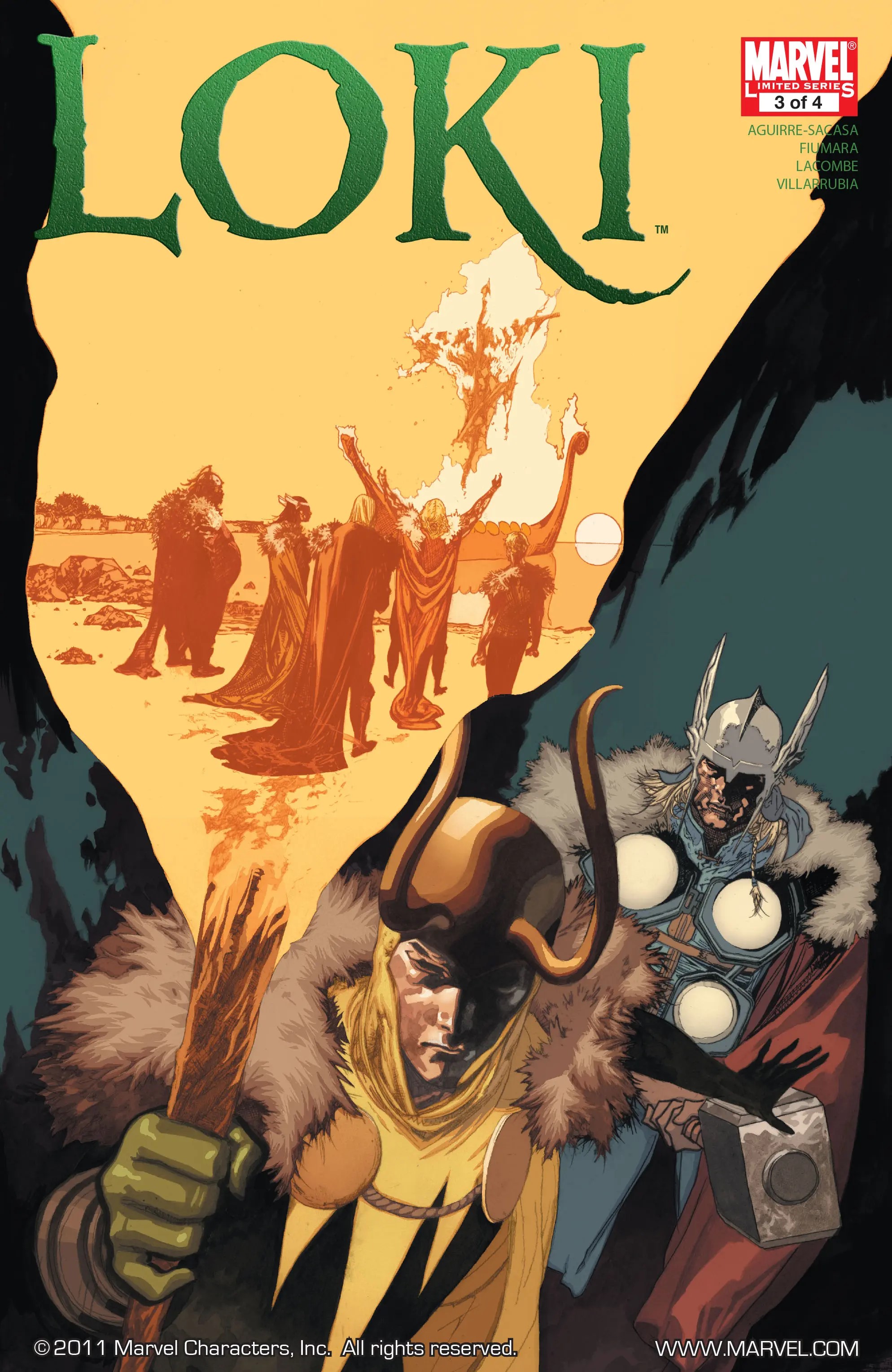 Loki #3 cover