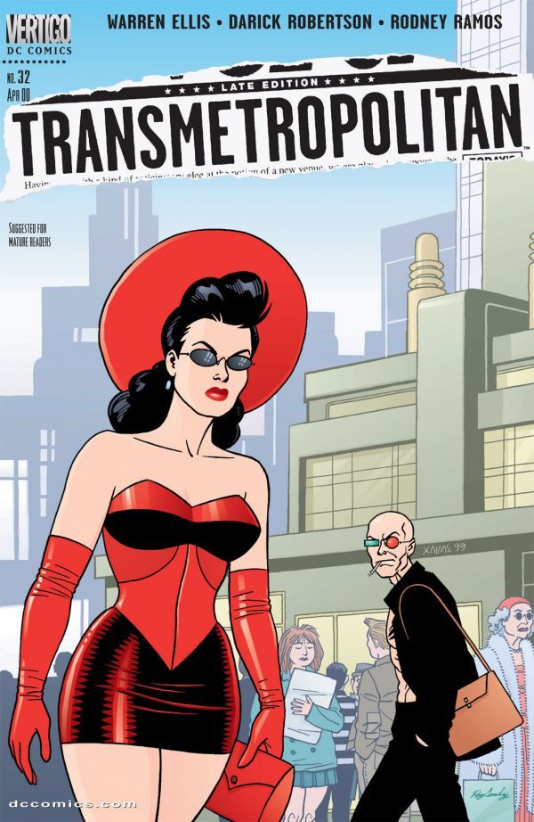 Transmetropolitan #32 cover