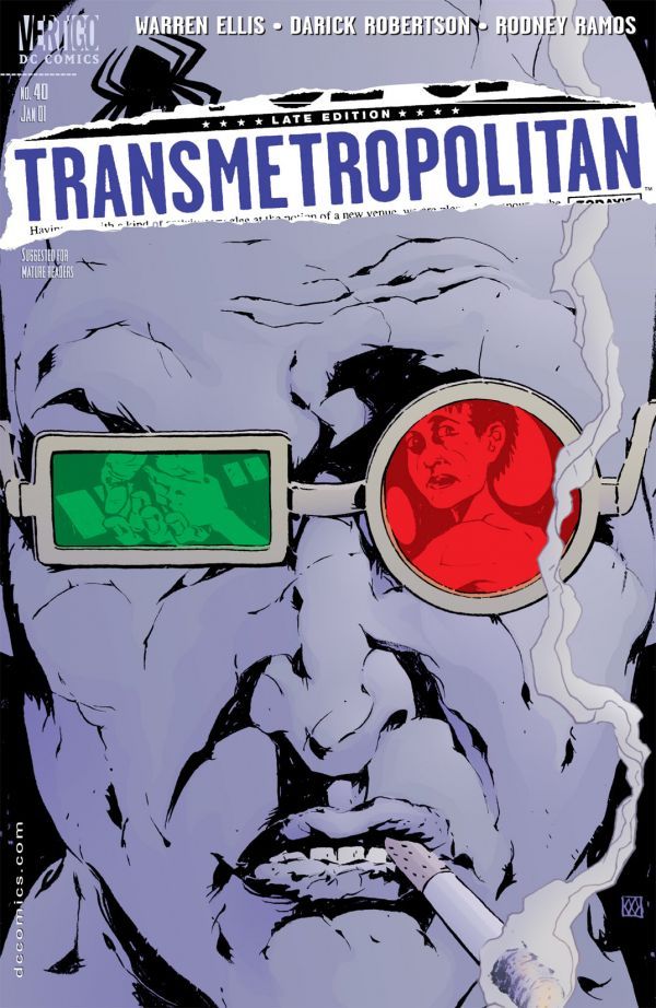 Transmetropolitan #40 cover