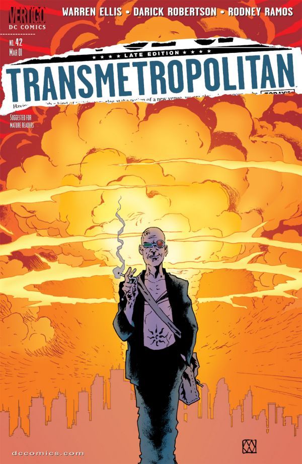 Transmetropolitan #42 cover